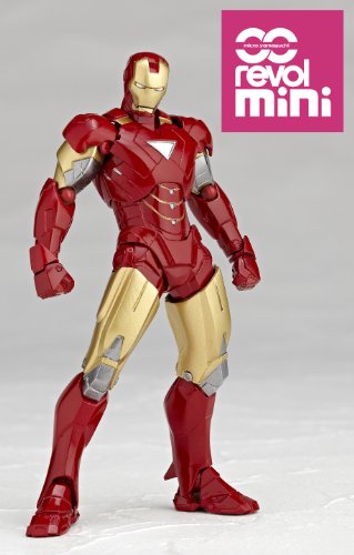 Iron Man Mark VI Revolmini (rm-003) Revoltech Iron Man 2 - Kaiyodo