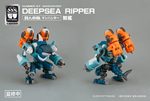 NUMBER 57 MANHUNTER DEEPSEA RIPPER 1/24 SCALE PLASTIC MODEL KIT