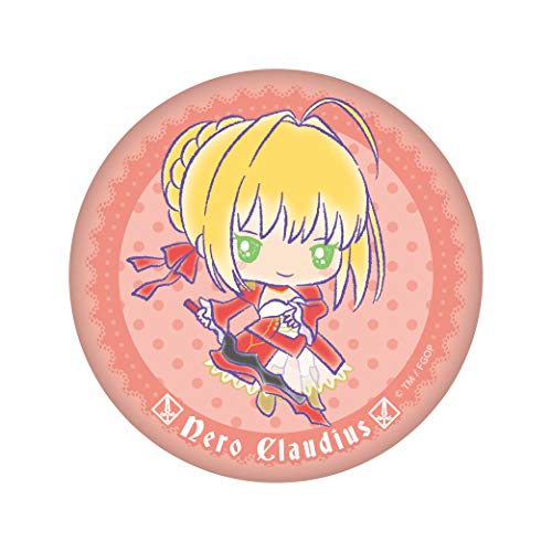 "Fate/Grand Order" x Sanrio Punipuni Can Badge Nero Claudius Ver.