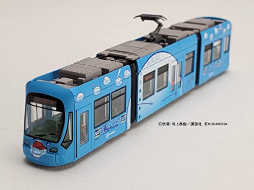 Railway Collection Hiroshima Electric Railway Type 1000 Class No. 1017 "That Time I Got Reincarnated as a Slime" Wrapping Train
