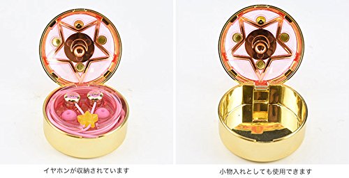 "Sailor Moon" Compact Case & Earphones 2 Crystal Star Compact SLM-43B