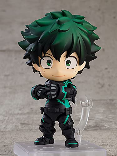 "My Hero Academia The Movie World Heroes' Mission" Nendoroid #1691 Midoriya Izuku Stealth Suit Ver.