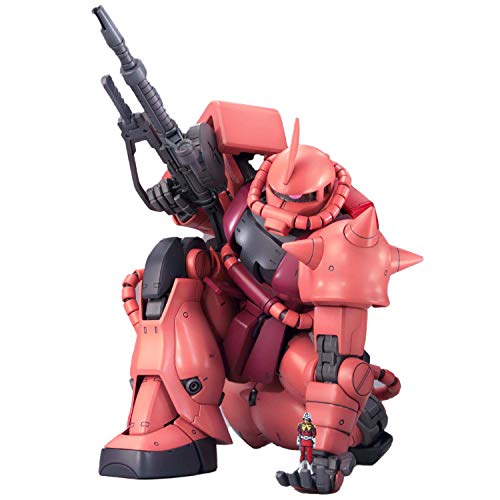 MS-06S Zaku II Commander Type Char Aznable Custom (Ver. 2.0 version) - 1/100 scale - MG (#098) Kidou Senshi Gundam - Bandai