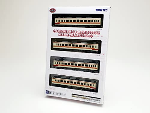 Railway Collection Sayonara 3 Companies Direct Train Tobu 6050 Series From Aizu Tajima To Shin-Tochigi 4 Car Set
