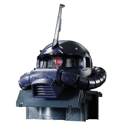 Head MS-06R-1A Zaku II (version personnalisée Tri-Stars Black) - 1/35 Échelle - HGGO KIDOU SENSHI GUNDAM: L'Origine - Bandai