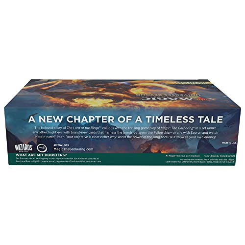 MAGIC: The Gathering The Lord of the Rings: Tales of Middle-earth Set Booster (English Ver.)