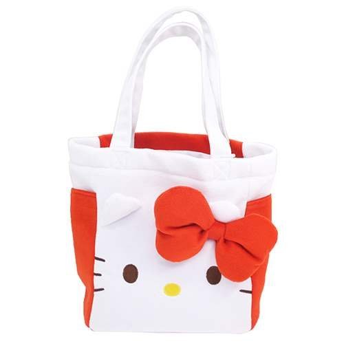 "Hello Kitty" Plush Tote Bag