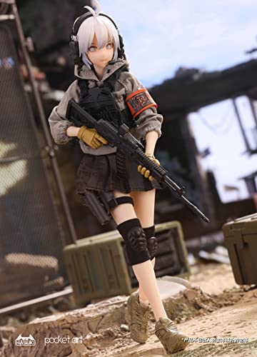 HASUKI POCKET ART SERIES PA003 HABE SASHA 1/12 SCALE ACTION FIGURE