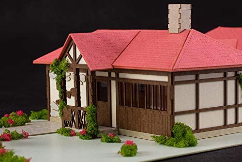 "Gochumon wa Usagi Desu ka? Bloom" Anitecture 04 1/150 Scale Paper Kit Hot Bakery & Cocoa's House