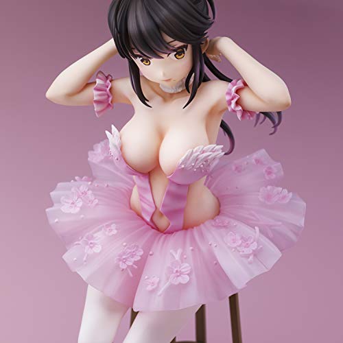 Anmi Illustration Flamingo Ballet Company Ponytail Girl