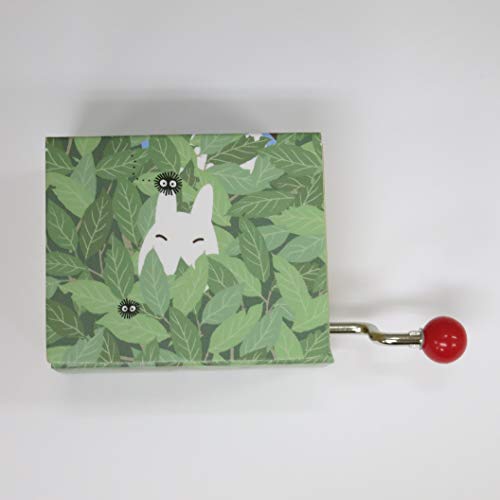 Ghibli Hand-wound Music Box "My Neighbor Totoro" Totoro Leaf