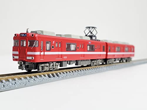 Railway Collection Meitetsu 6000 Series (White Belt Reprint, 6011 Formation) 2 Car Set