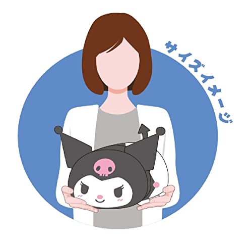 SR-46 Sanrio Characters Potekoro Mascot (M Size) D Kuromi