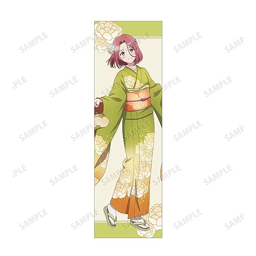 "Spy Room" Original Illustration Grete Floral Design Kimono Ver. Body Pillow Cover