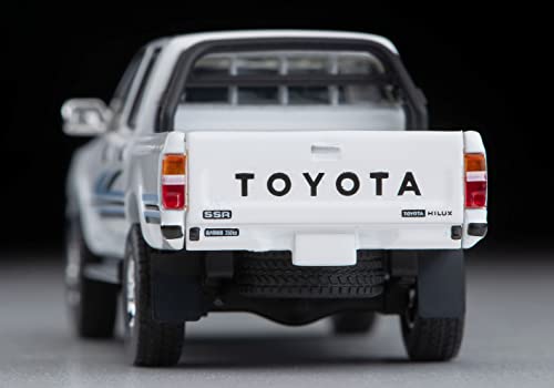 1/64 Scale Tomica Limited Vintage NEO TLV-N256b Toyota Hilux 4WD Pick Up Double Cab SSR (White) 1991