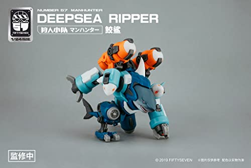 NUMBER 57 MANHUNTER DEEPSEA RIPPER 1/24 SCALE PLASTIC MODEL KIT