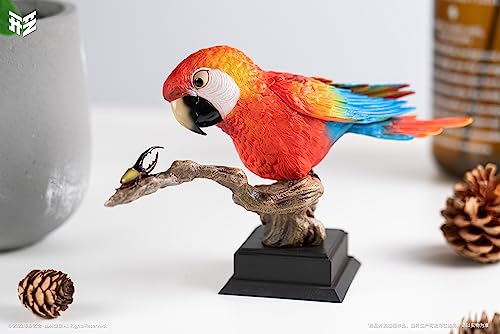 ART OF SHAPE "JUNGLE LOOKBOOK" SERIES 002 ARA MACAO KODDY RESIN STATUE