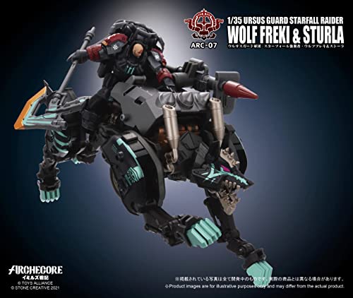 TOYS ALLIANCE LIMITED ARC-07 "ARCHE-YMIRUS" 1/35 SCALE URSUS GUARD STARFALL RAIDER WOLF FREKI & STURLA