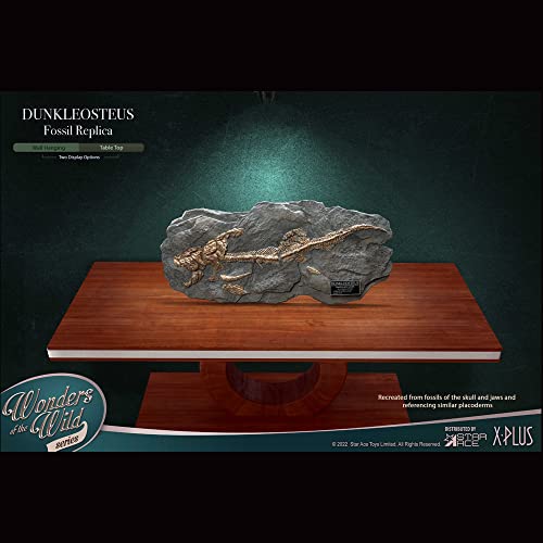 Star Ace Toys Wonders of the Wild Series Dunkleosteus Fossil Replica