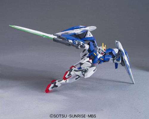 GN-0000 + GNR-010 00 Raiser (GN Sword III Ver versión) - 1/144 escala - HG00 (# 54) Kidou Senshi Gundam 00 - Bandai