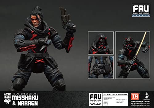 TOYS ALLIANCE LIMITED "ACID RAIN" 1/18 SCALE FAV-A46 Misshaku & Naraen