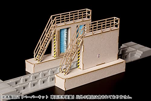 1/80 Scale Paper Kit Train Washer