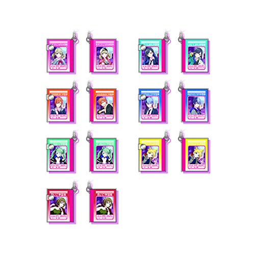 "Project SEKAI Colorful Stage! feat. Hatsune Miku" Mini Mini Study Notebook Key Chain Collection C Vivid BAD SQUAD