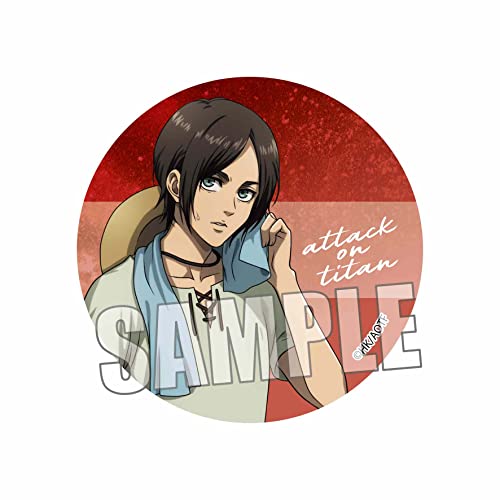 "Attack on Titan" Can Badge Work Clothes Ver. Eren Yeager