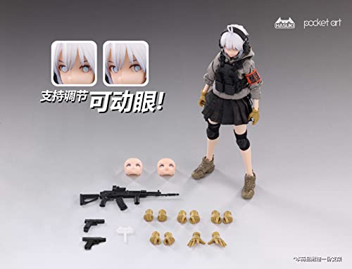HASUKI POCKET ART SERIES PA003 HABE SASHA 1/12 SCALE ACTION FIGURE