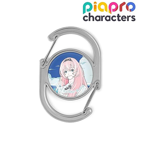 Piapro Characters Original Illustration Megurine Luka Early Summer Outing Ver. Art by Rei Kato Glass Carabiner