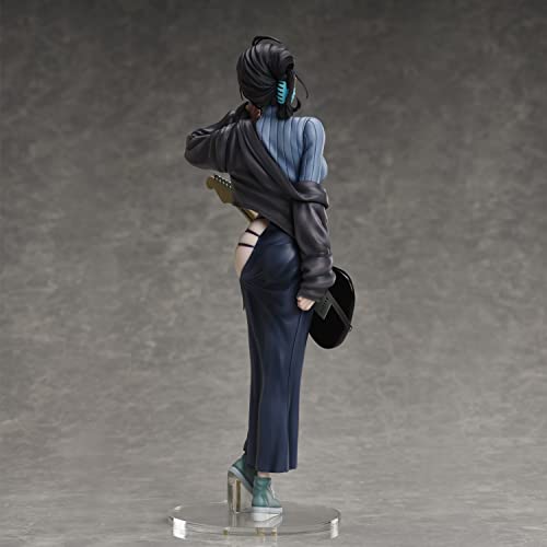 Hitomio16 Illustration Guitar Sisiter (Meimei) Backless Dress