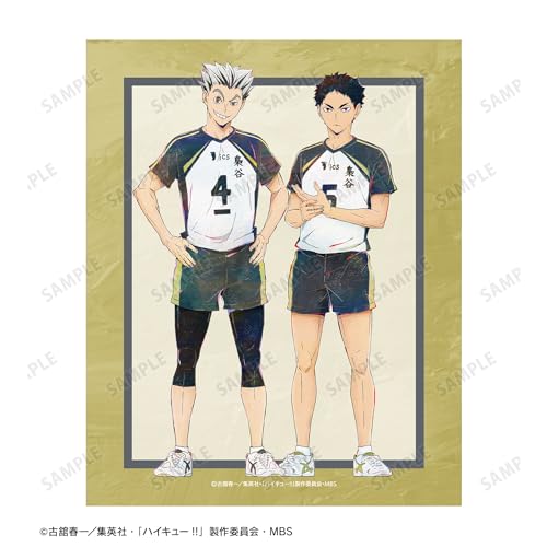 "Haikyu!!" Fukurodani Gakuen High School Ani-Art Vol. 6 Canvas Board