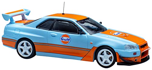 1/64 GTR R34 Gulf Oil Livery
