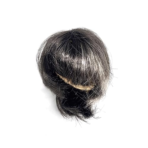 PICCODO DOLL WIG MULLET HAIR (WHITE HIGHLIGHT)