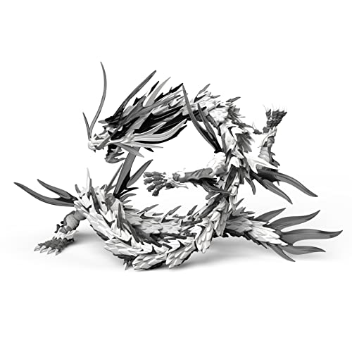 SHENXING TECHNOLOGY "CLASSIC OF MOUNTAINS AND SEAS" SERIES INK DRAGON PLASTIC MODEL KIT