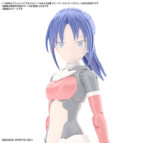 30MS Optional Hair Style Parts Vol. 6 Total 4 Types