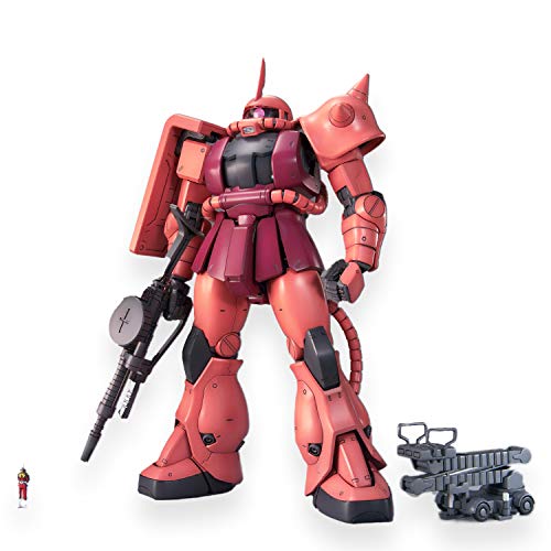 MS-06S Zaku II Commander Type Char Aznable Custom (Ver. 2.0 version) - 1/100 scale - MG (#098) Kidou Senshi Gundam - Bandai