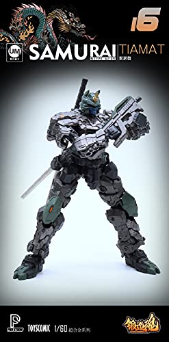 TOYSCOMIC FORGING SOUL SERIES AGS-16 AJ-09 SAMURAI TIAMAT THE BLACK DRAGON