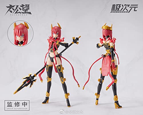 MS GENERAL TKB-01 YANGJIAN & XIAOTIANQUAN (RED) PLASTIC MODEL KIT
