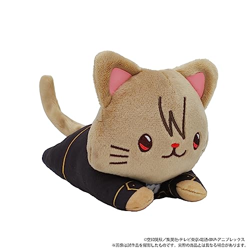 Gintama withCAT Plush with Eye Mask -Nesoberi- Okita Sougo