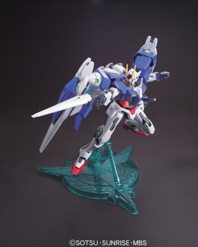 GN-0000 00 GUNDAM GNR-010 0 RAISER - 1/100 Maßstab - 1/100 Gundam 00 Modellserie (13) Kidou Senshi Gundam 00 - Bandai