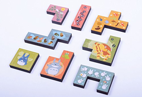 "My Neighbor Totoro" Wood Tile Puzzle