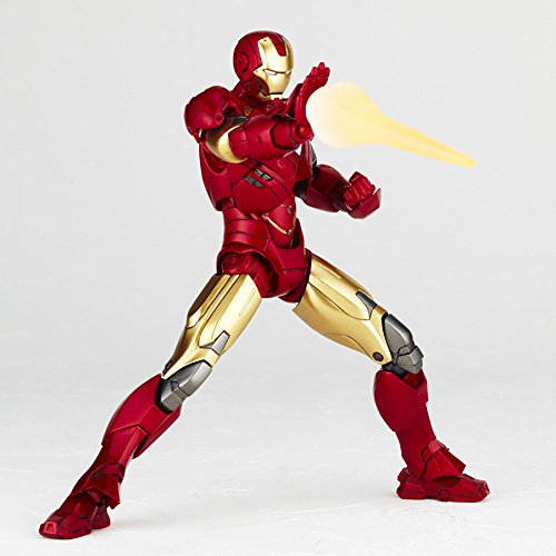 Iron Man Mark VI Legacy of Revoltech (LR-040) Revoltech SFX Iron Man - Kaiyodo