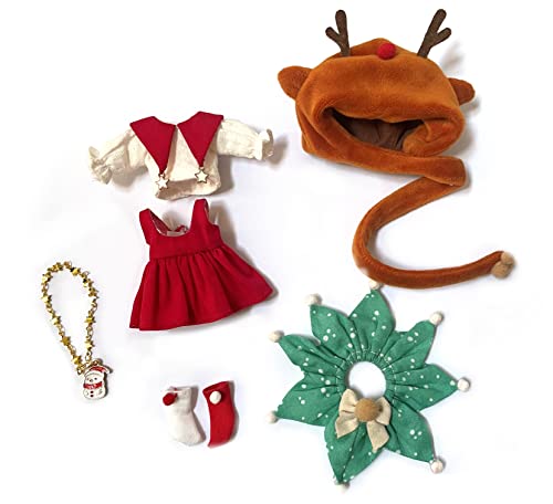 【GENESIS】PICCODO ACTION DOLL CHRISTMAS DOLL OUTFIT SET "SNOW FLAKE REINDEER"