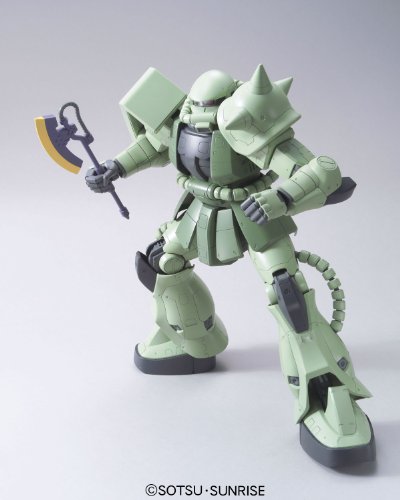 MS-06F Zaku II-1/48 Skala-Mega Size Model Kidou Senshi Gundam-Bandai