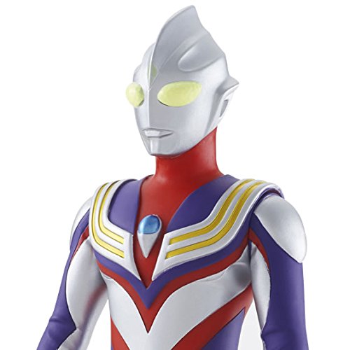 Ultraman Tiga (Multi Type version) Ultra Big Sofubi, Ultraman Tiga - Bandai
