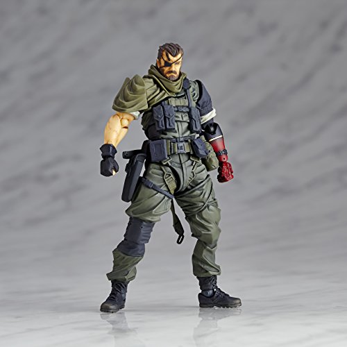 Venom Snake (Olive Drab Field Operation Uniform Ver. version) RevolminiRevoltech Metal Gear Solid V: The Phantom Pain - Kaiyodo