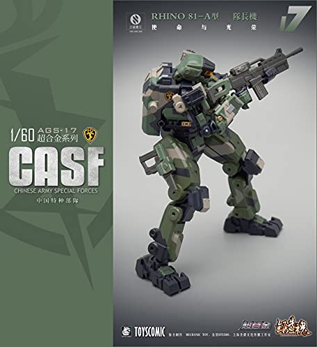 MECHANIC TOYS FORGING SOUL SERIES AGS-17 CASF RHINO 81-A GROUND FORCE COMMANDER TYPE