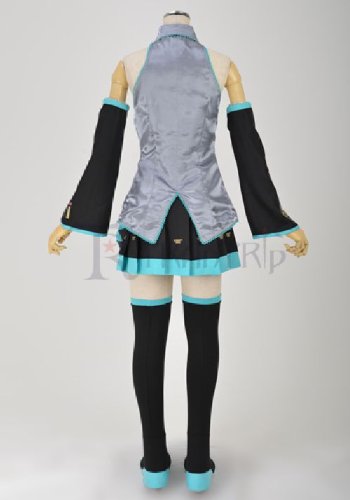 Character Vocal Series 01 Hatsune Miku Costume Set (Ladies' L Size)