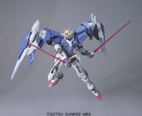 GN-0000 + GNR-010 00 Raiser GN-0000 00 Gundam GNR-010 0 Raiser (Designer's Color Ver. Version)-1/100 scale-1/100 Gundam 00 Model Series (17) Kidou Senshi Gundam 00-Bandai
